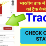 भारतीय डाक में आर्टिकल को ट्रैक कैसे करें?